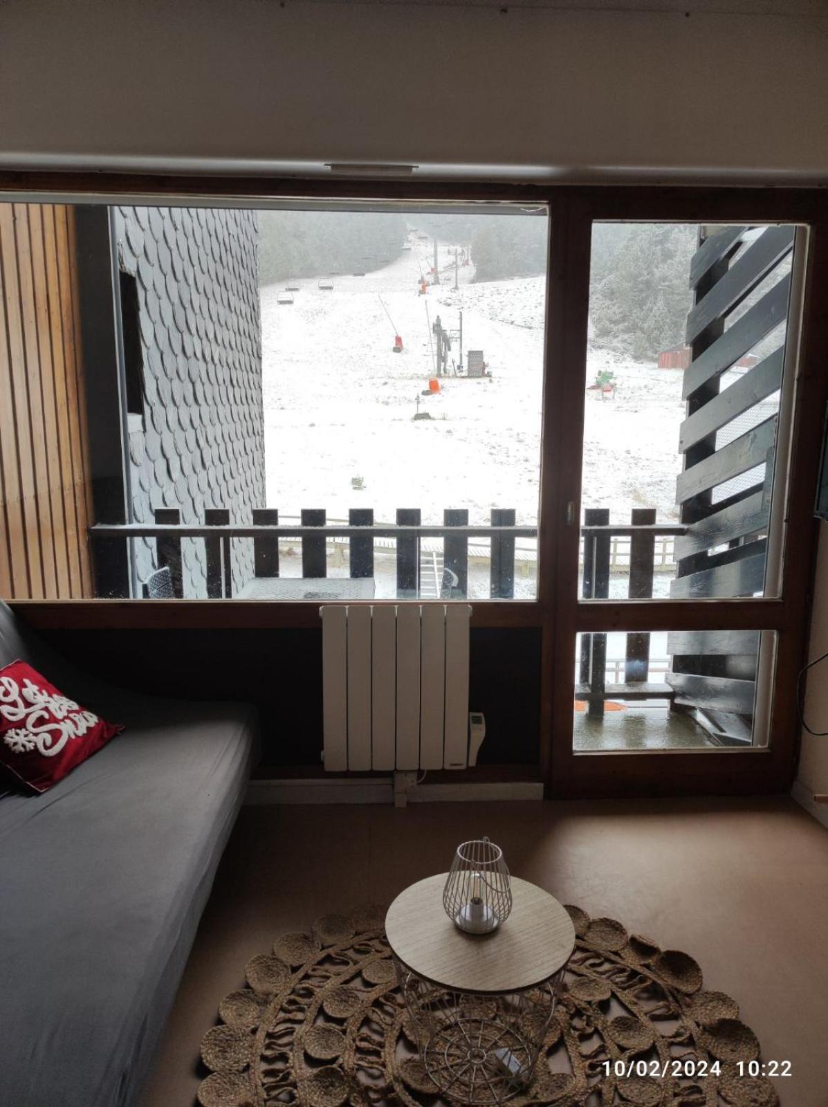 Studio 4 Places Vue Sur Les Pistes Station De Puyvalador Exterior foto